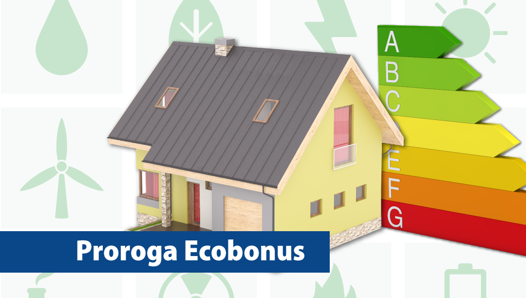 Proroga Ecobonus fino al 31 dicembre 2019