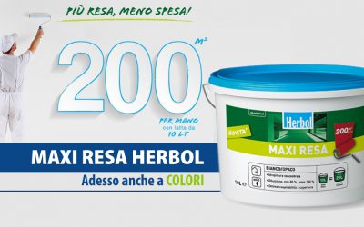 MAXI RESA HERBOL anche a colori