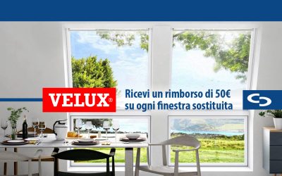 Cashback finestre Velux