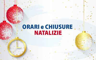 Orari e chiusure natalizie