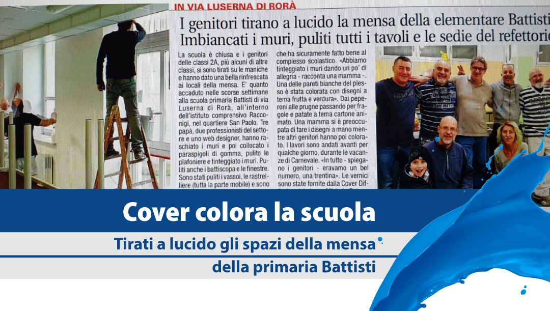 Cover colora la scuola