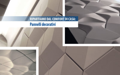 Ripartiamo dal comfort di casa: pannelli decorativi