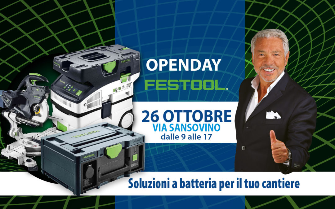 Openday FESTOOL 26 ottobre 2022