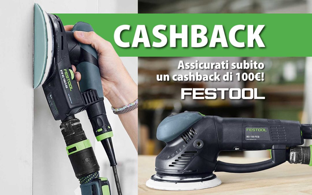Solo Cover può tanto con il Cashback FESTOOL!
