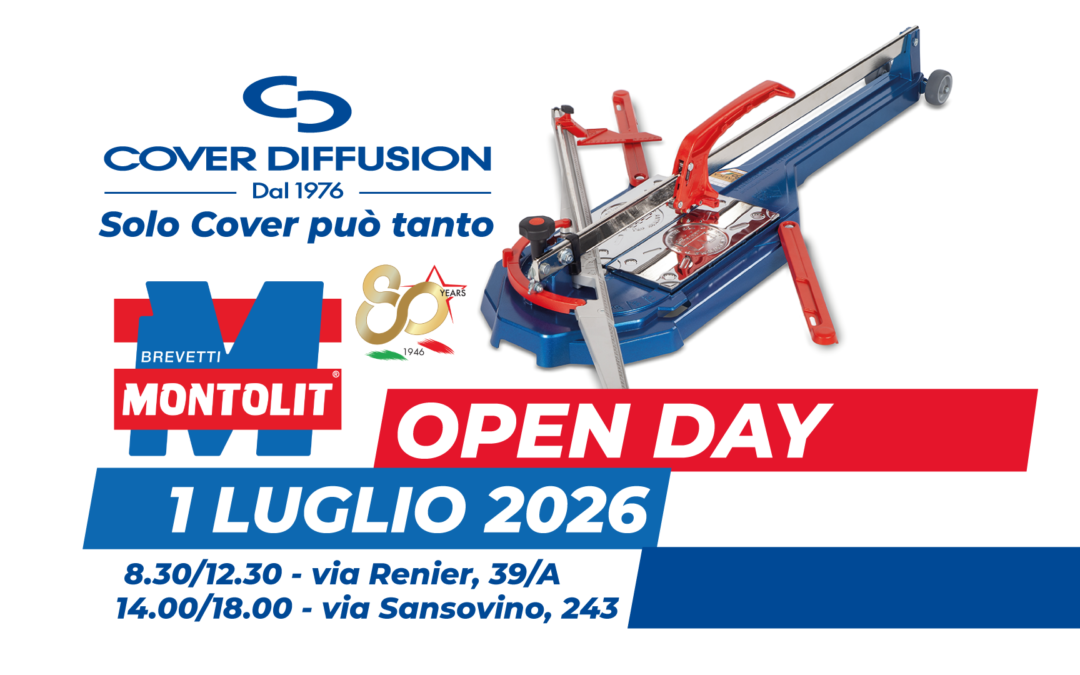 Open Day 1 luglio per gli 80 anni di Montolit